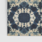Deep Indigo Circle Shibori Poster Gallery Image 3