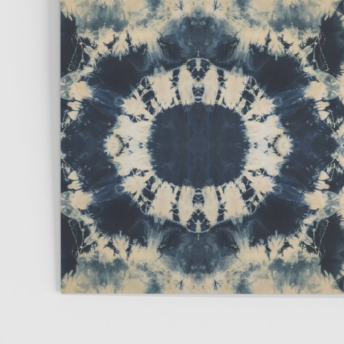 Deep Indigo Circle Shibori Poster Gallery Image 3