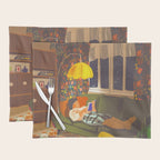 Evening book reader Placemat Gallery Image 1