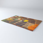Evening book reader Rug Gallery Image 3