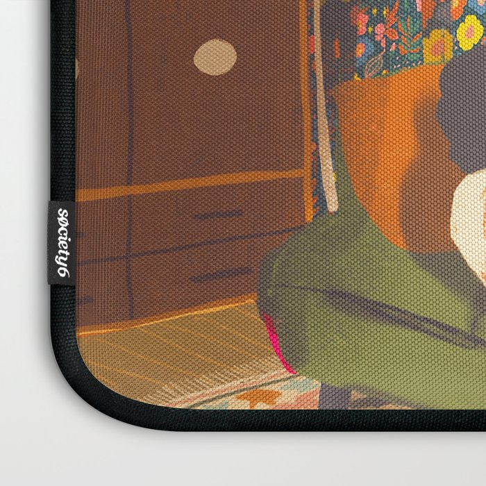 Evening book reader Laptop Sleeve Gallery Image 3
