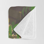 Evening book reader Throw Blanket Gallery Image 3