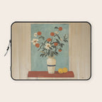 Winter Citrus and Petal Harmony Laptop Sleeve Gallery Image 1