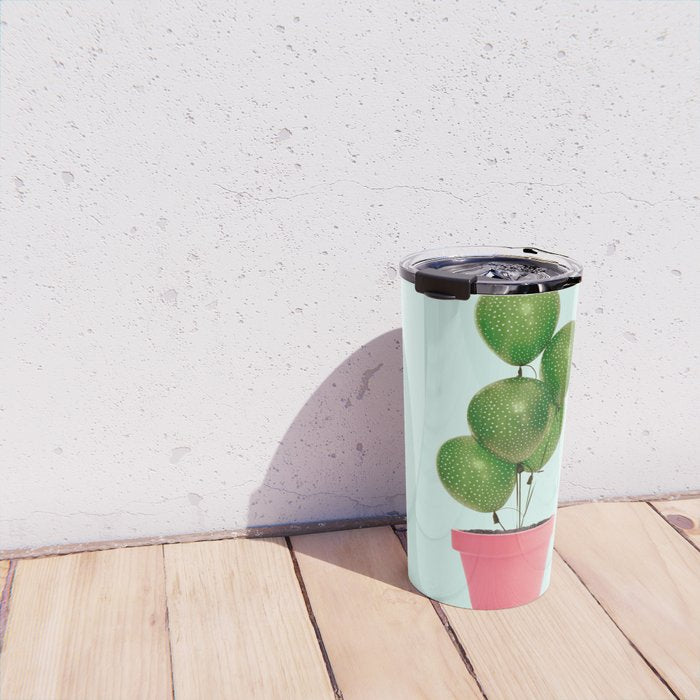 CACTUS BALLOON Travel Mug Gallery Image 4