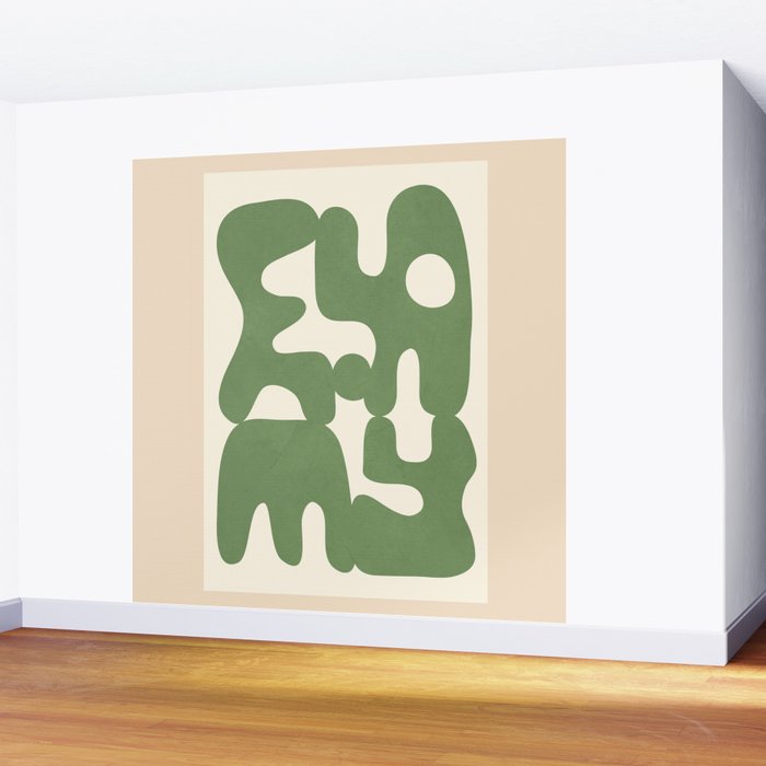 Modern Abstract Art 91 Wall Mural Gallery Image 2