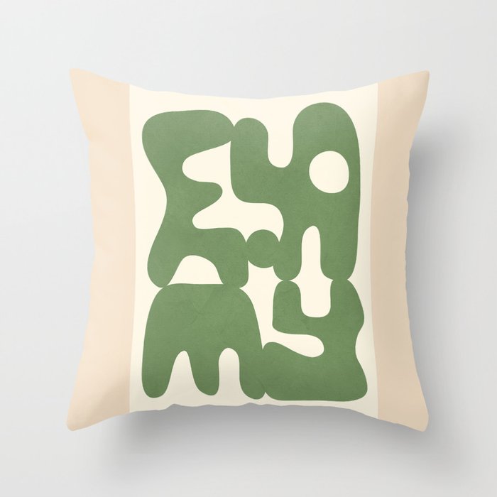 Modern Abstract Art 91 Throw Pillow Gallery Image 6