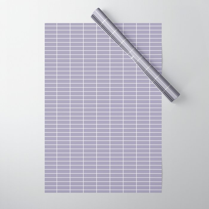 Grid Pattern XIII Wrapping Paper Gallery Image 1