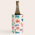 Pastel Cats Wine Chiller Gallery Image 1