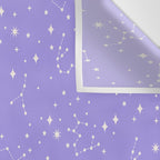 Purple Constellations Wall Tapestry Gallery Image 3