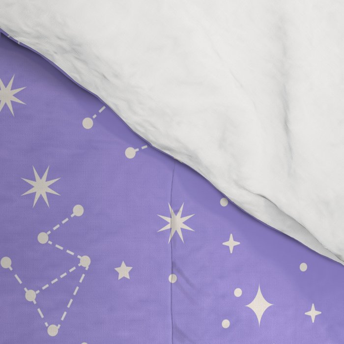 Purple Constellations Comforter Gallery Image 4