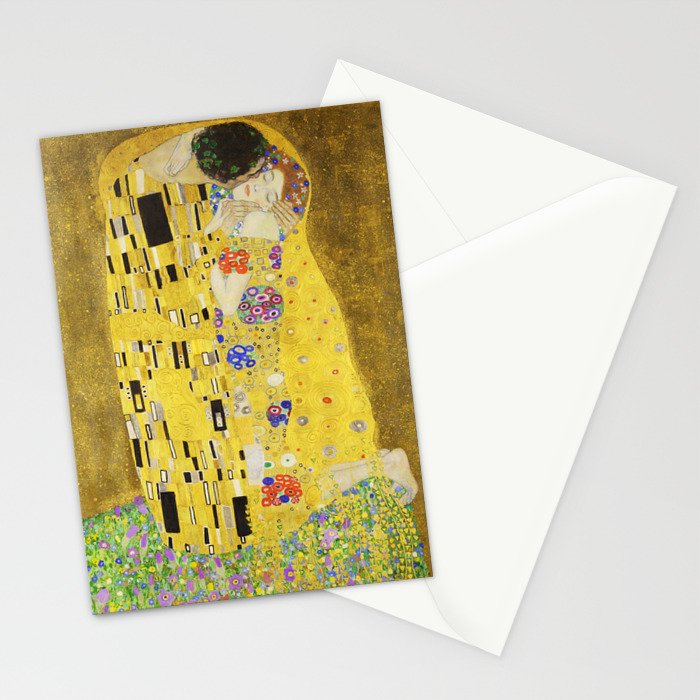 The Kiss - Gustav Klimt, 1907 Stationery Card Gallery Image 2