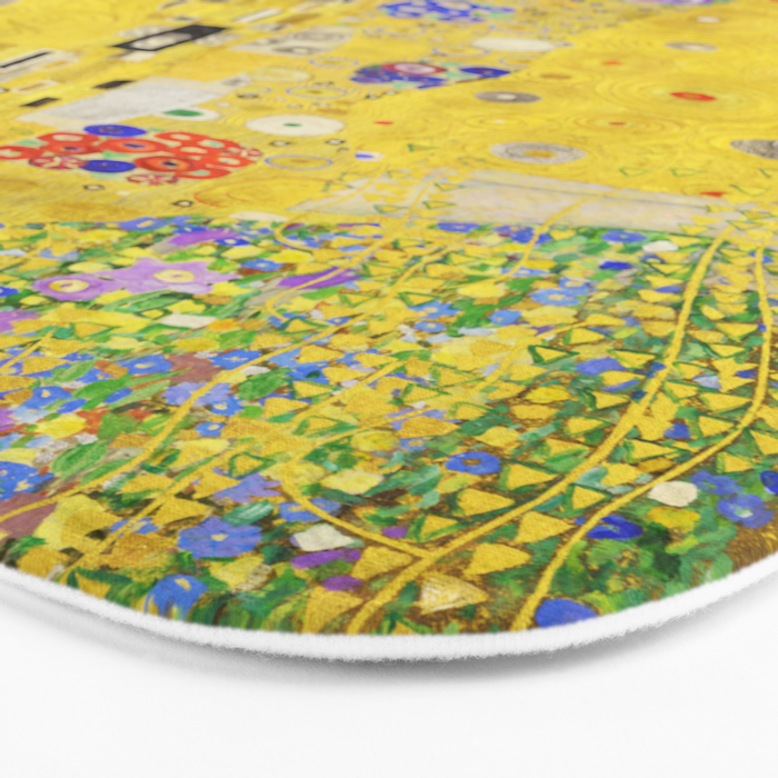 The Kiss - Gustav Klimt, 1907 Bath Mat Gallery Image 3