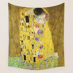 The Kiss - Gustav Klimt, 1907 Wall Tapestry Gallery Image 4