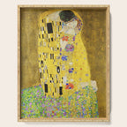 The Kiss - Gustav Klimt, 1907 Serving Tray Gallery Image 1