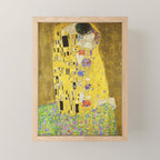 The Kiss - Gustav Klimt, 1907 Mini Art Print Gallery Image 1