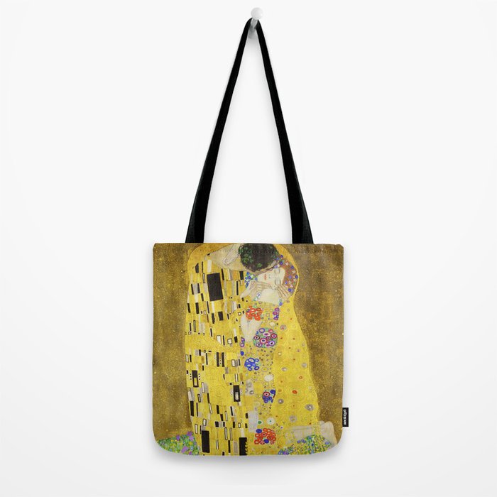 The Kiss - Gustav Klimt, 1907 Tote Bag Gallery Image 2