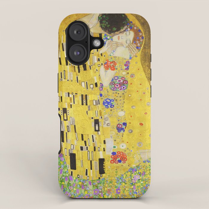 The Kiss - Gustav Klimt, 1907 iPhone Case Gallery Image 1