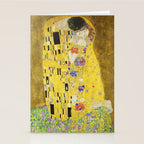 The Kiss - Gustav Klimt, 1907 Stationery Card Gallery Image 2