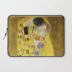 The Kiss - Gustav Klimt, 1907 Laptop Sleeve Gallery Image 1