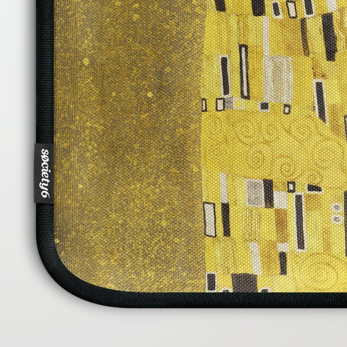 The Kiss - Gustav Klimt, 1907 Laptop Sleeve Gallery Image 3
