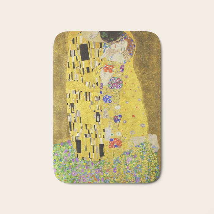 The Kiss - Gustav Klimt, 1907 Bath Mat Gallery Image 1
