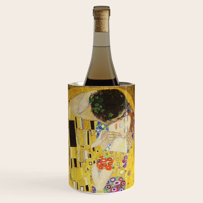 The Kiss - Gustav Klimt, 1907 Wine Chiller Gallery Image 1