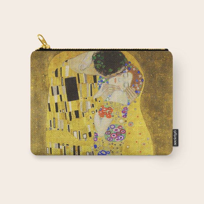 The Kiss - Gustav Klimt, 1907 Carry All Pouch Gallery Image 1