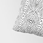 hand drawn deco Pillow Sham Gallery Image 4