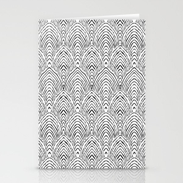 hand drawn deco Stationery Card Gallery Image 2
