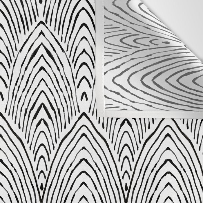 hand drawn deco Wall Tapestry Gallery Image 3