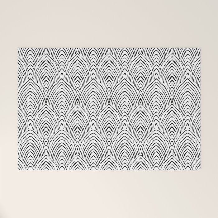 hand drawn deco Welcome Mat Gallery Image 1