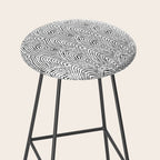 hand drawn deco Stool Gallery Image 2