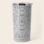hand drawn deco Travel Mug Gallery Image 1