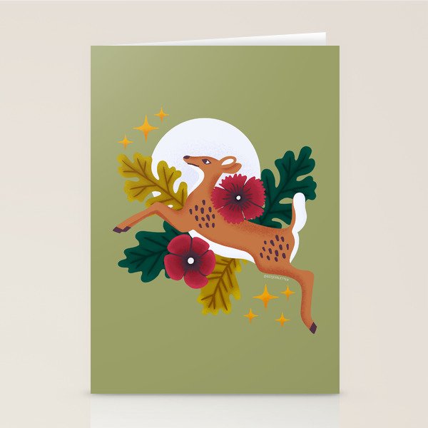Doe - Crepuscular Critters Stationery Card Gallery Image 2
