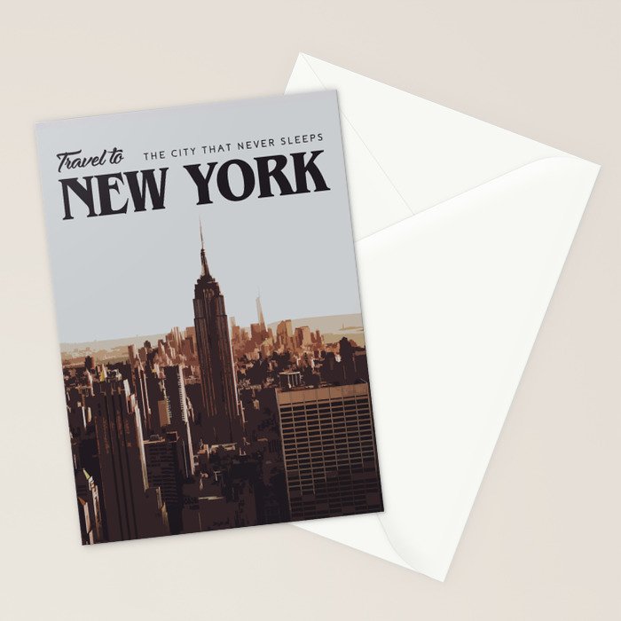 Visit New York Stationery Card Gallery Image 2