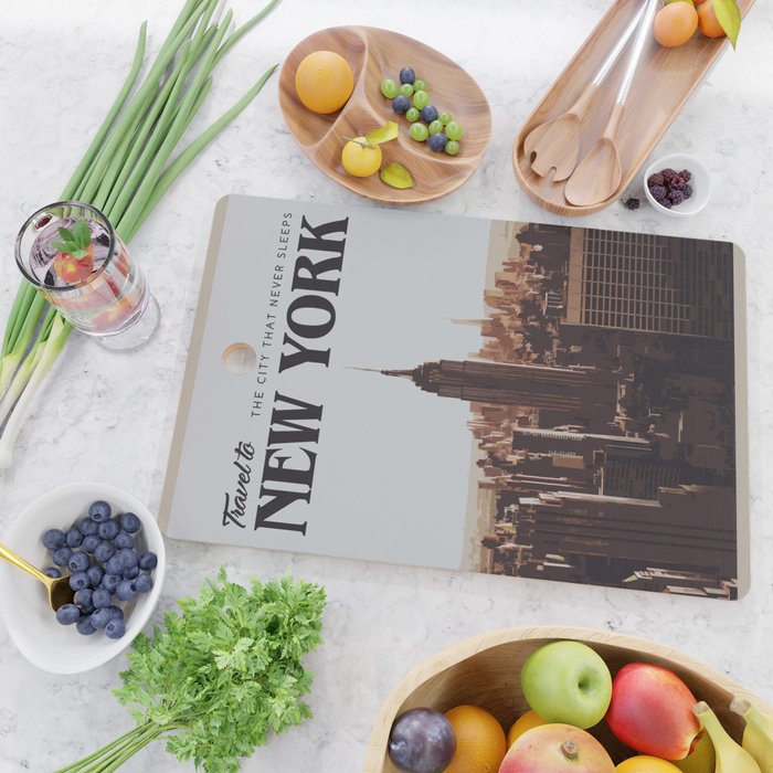 Visit New York Cutting Board Gallery Image 2