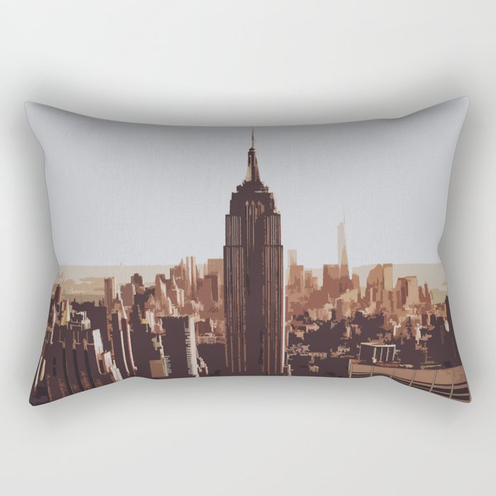 Visit New York Rectangular Pillow Gallery Image 2