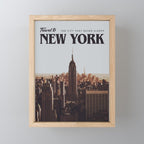 Visit New York Mini Art Print Gallery Image 1