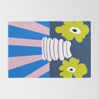 Color burst clay Rug Gallery Image 2