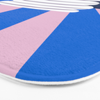 Color burst clay Bath Mat Gallery Image 3