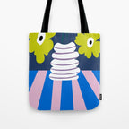 Color burst clay Tote Bag Gallery Image 1