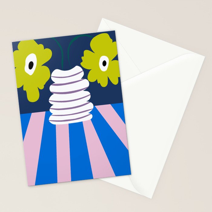 Color burst clay Stationery Card Gallery Image 2