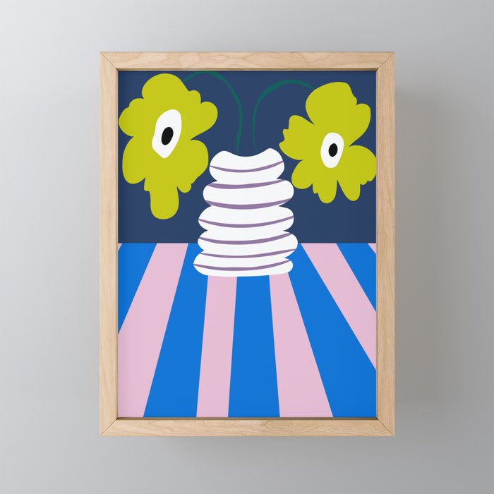 Color burst clay Mini Art Print Gallery Image 1