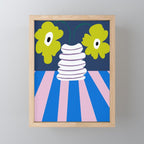 Color burst clay Mini Art Print Gallery Image 1