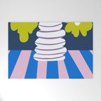 Color burst clay Welcome Mat Gallery Image 1