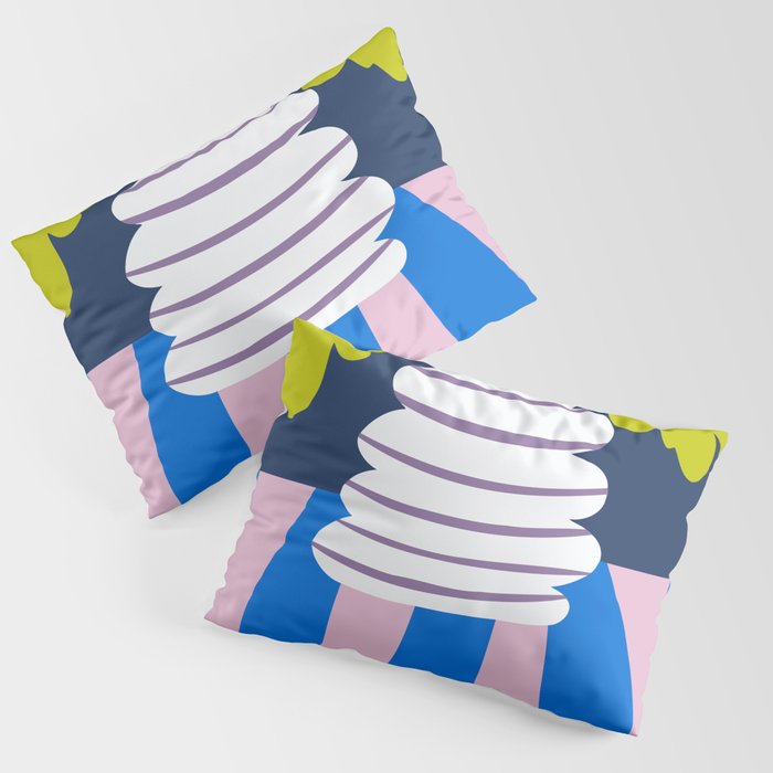 Color burst clay Pillow Sham Gallery Image 3