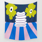 Color burst clay Wall Tapestry Gallery Image 4