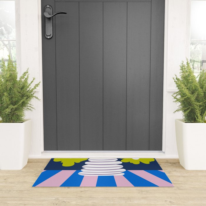 Color burst clay Welcome Mat Gallery Image 3