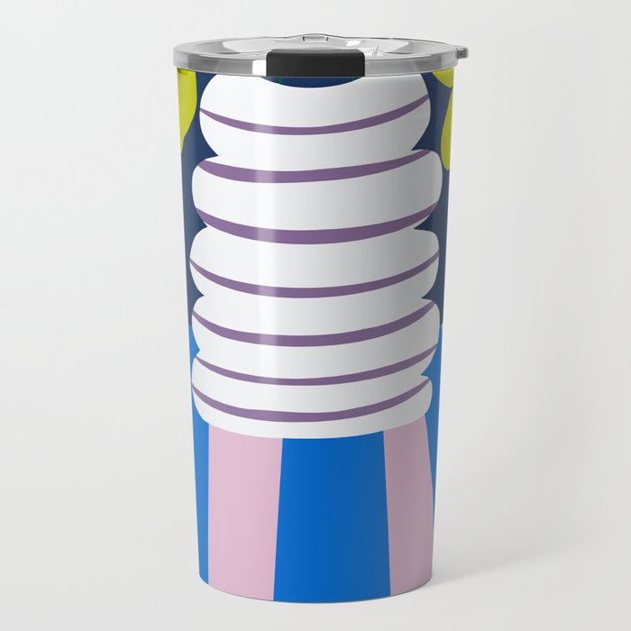 Color burst clay Travel Mug Gallery Image 1