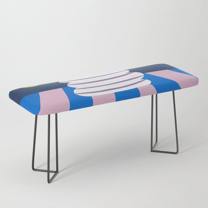 Color burst clay Bench Gallery Image 1